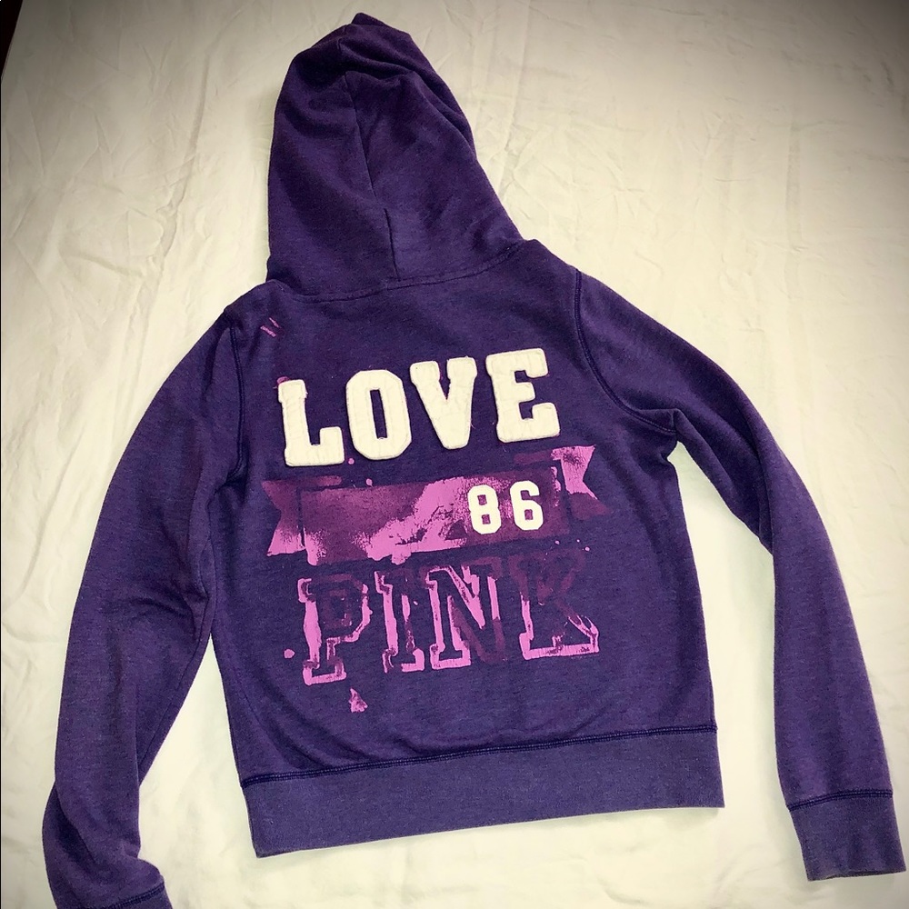 Pink hoodie